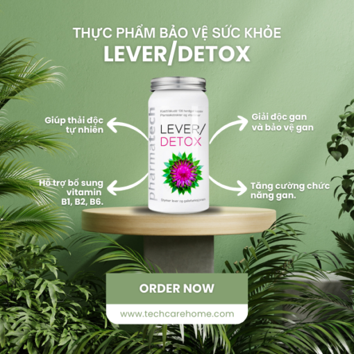 Lever Detox – Hỗ trợ giải độc gan, thanh lọc cơ thể