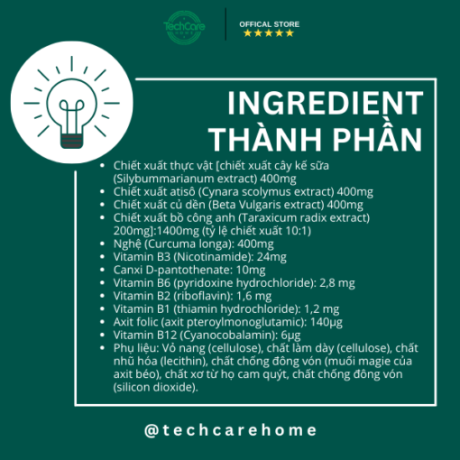Lever Detox – Hỗ trợ giải độc gan, thanh lọc cơ thể - Hình ảnh 4
